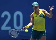 Ashleigh Barty at the Tokyo Olympics